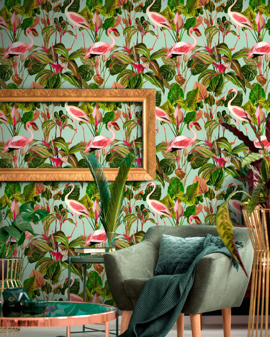 Mind The Gap - BEVERLY HILLS Mint Wallpaper - WP20358