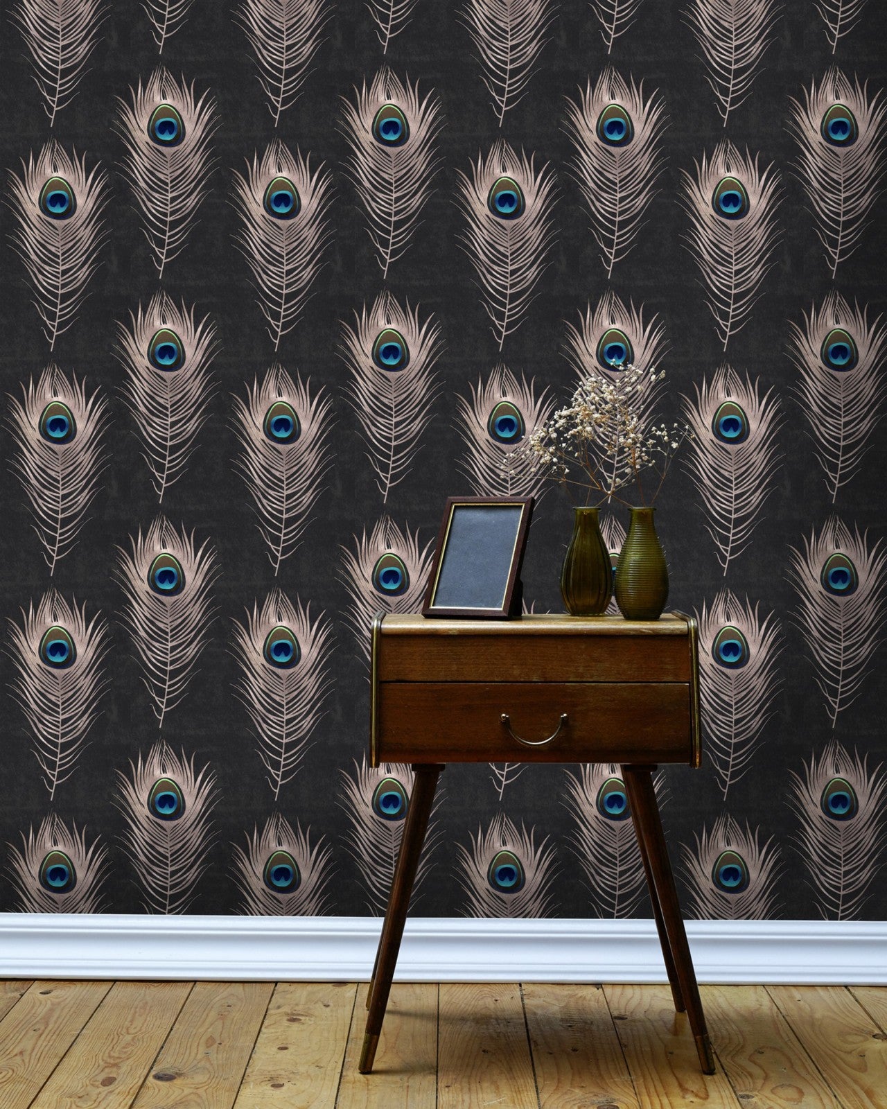 mind the gap - peacock wallpaper - wp20230