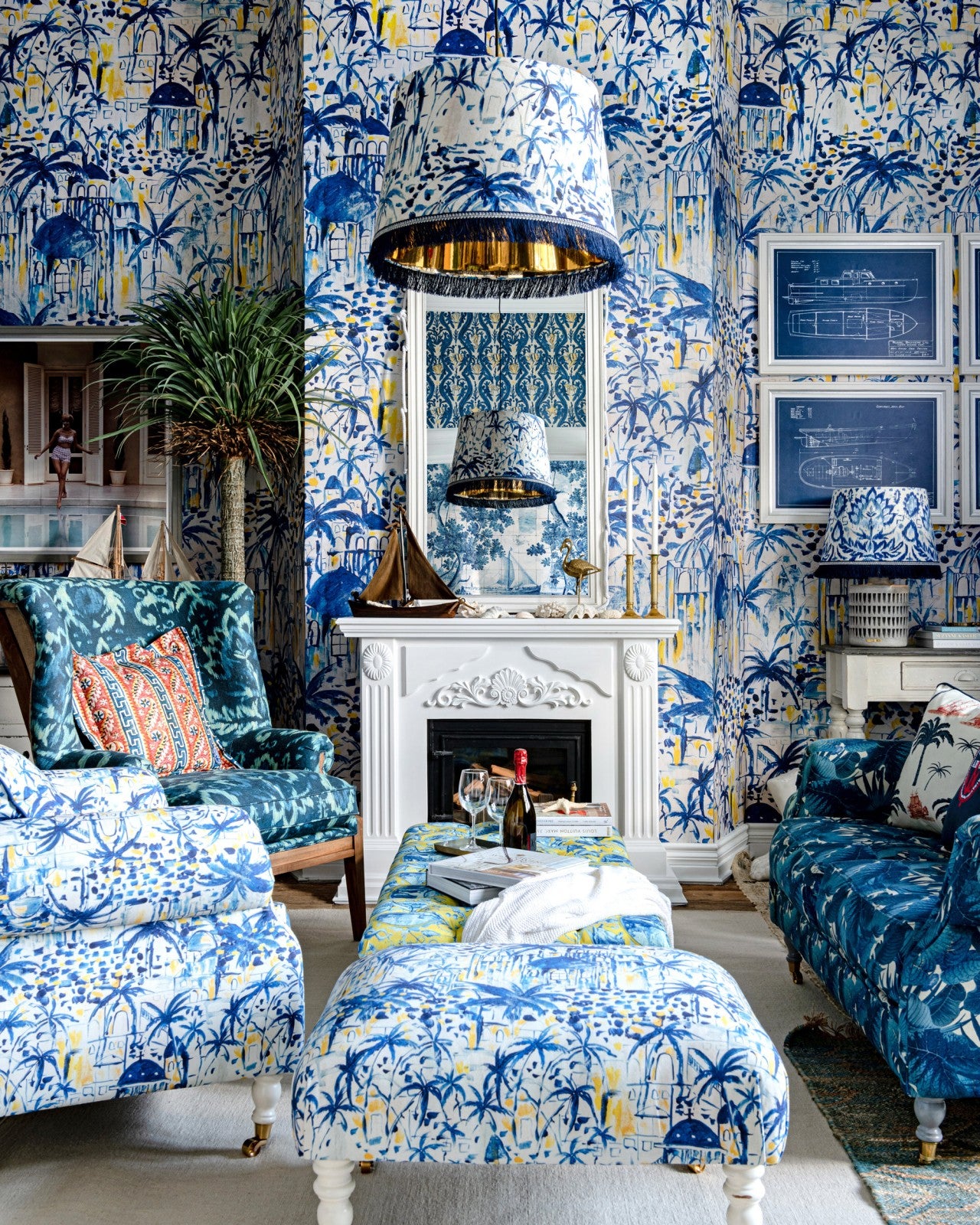 mind the gap - rhodes mural wallpaper - wp20570