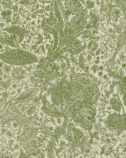 Mind The Gap - SARKOZI EMBROIDERY Herbal Wallpaper - WP30026