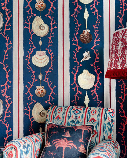 Mind The Gap - COQUILLAGE Samba Red Wallpaper - WP20573