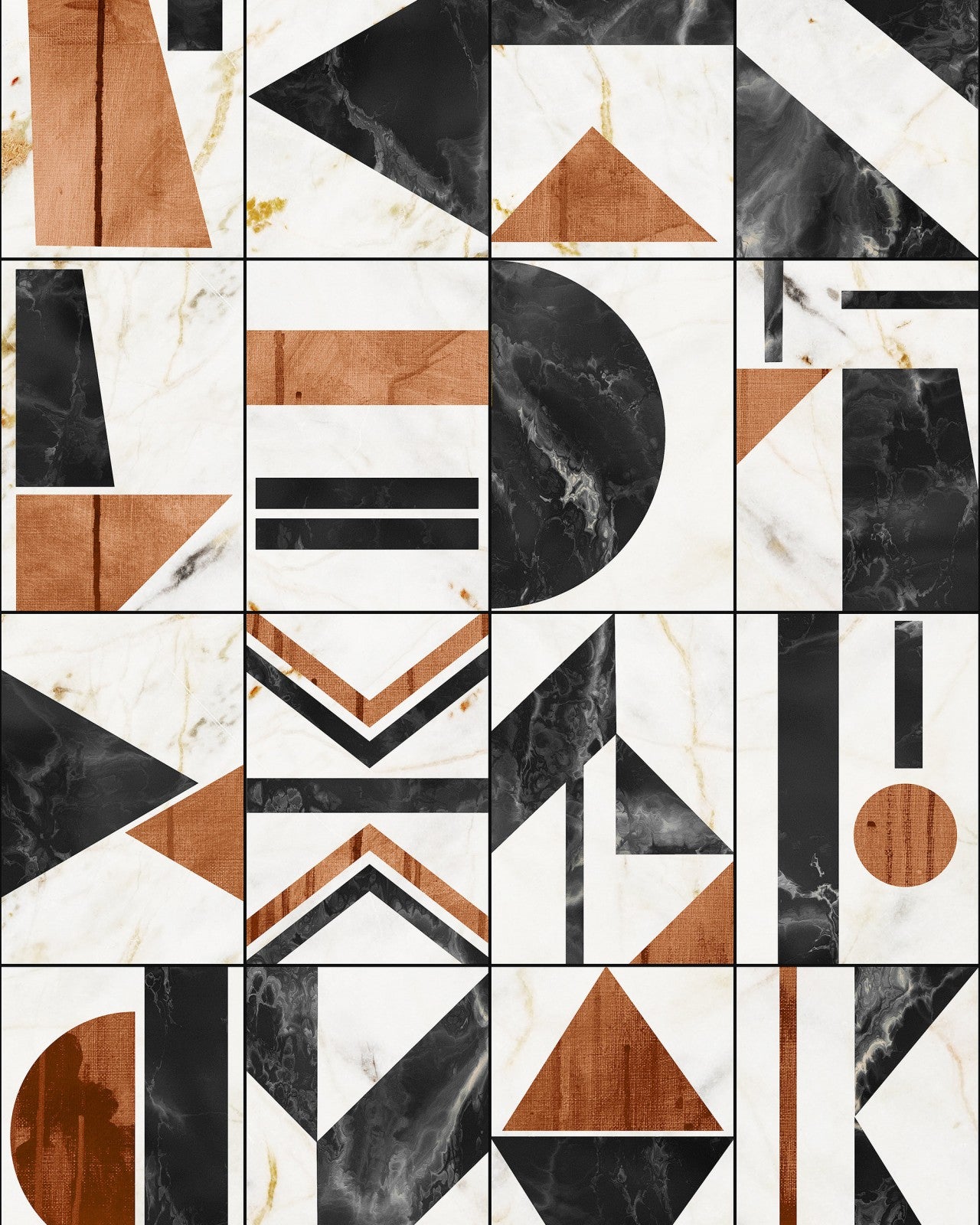 mind the gap - soho copper wallpaper - wp20353