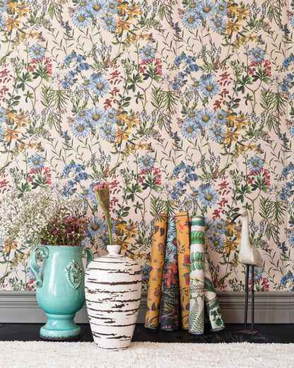 Mind The Gap - SUMMERISH Taupe Wallpaper - WP20308