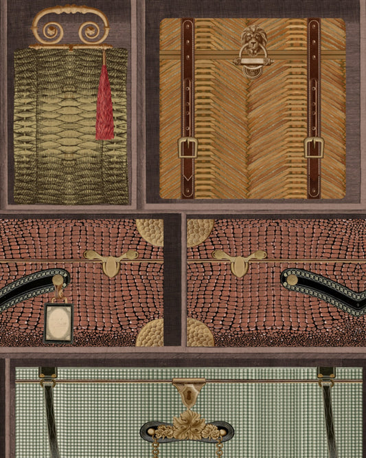 Mind The Gap - THE LUGGAGE CAR Green Wallpaper - WP20782