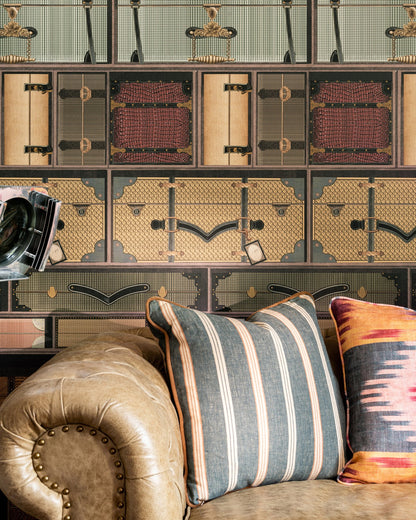 Mind The Gap - THE LUGGAGE CAR Blue Wallpaper - WP20781