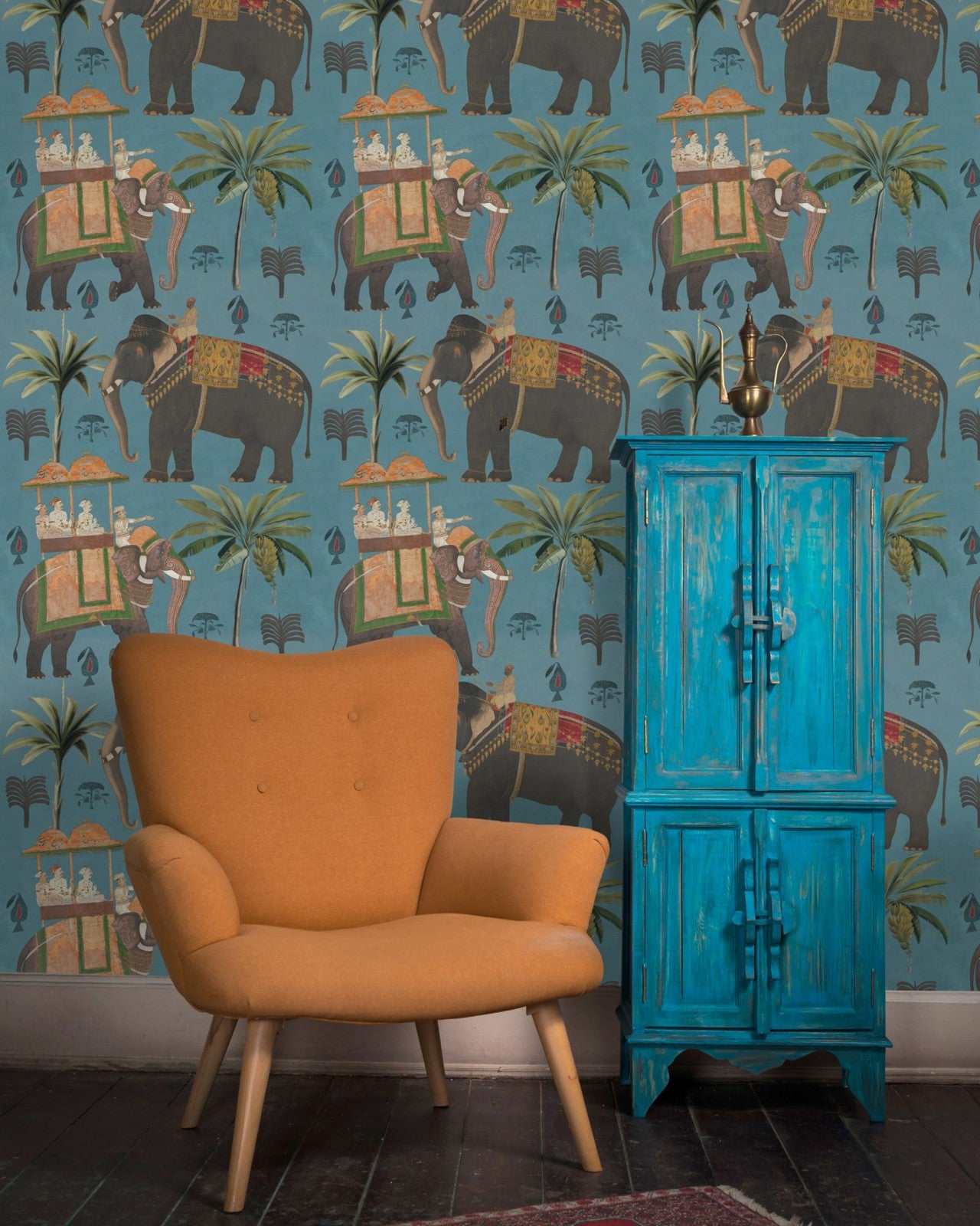 mind the gap - the procession blue wallpaper - wp20170