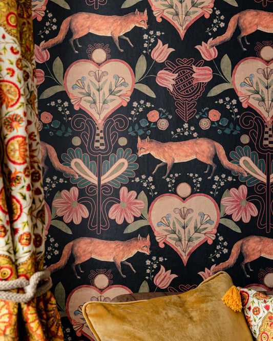 Mind The Gap - THE VIXEN Anthracite Wallpaper - WP20553