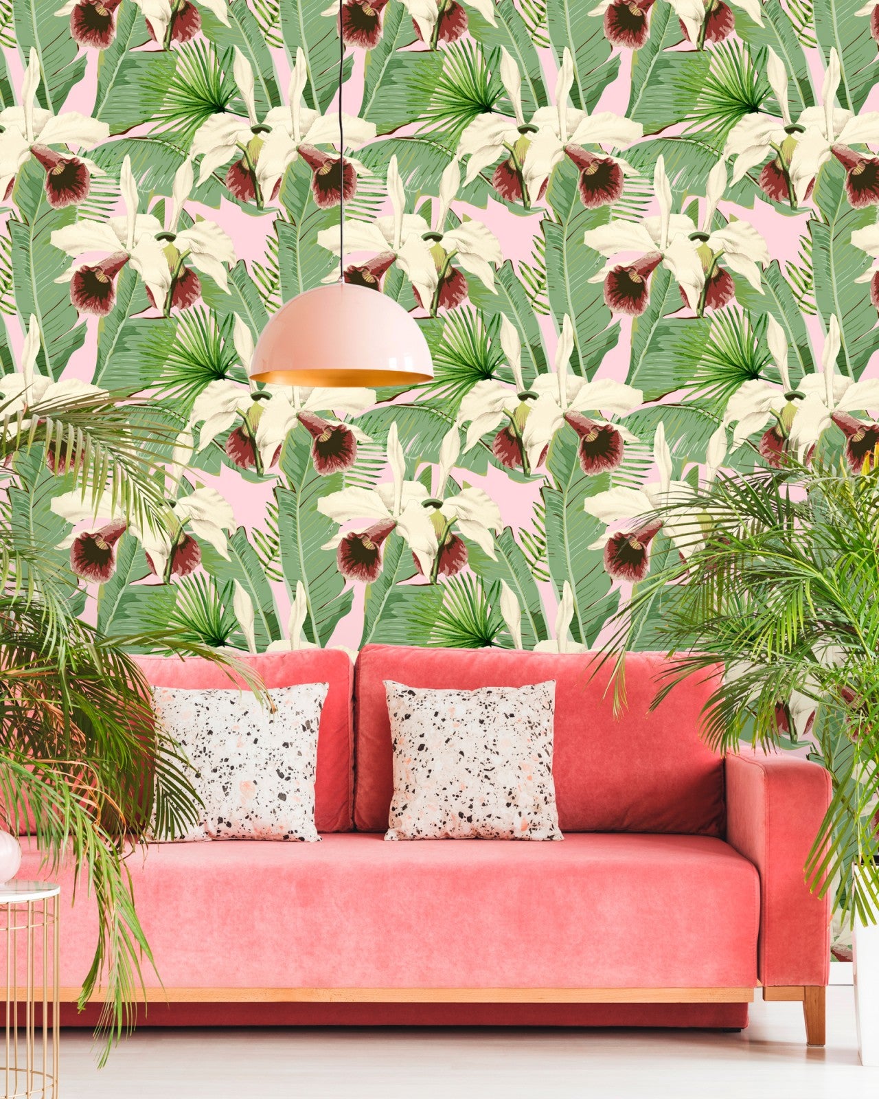 mind the gap - treasure island pink wallpaper - wp20365