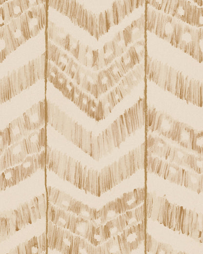 Mind The Gap - TURKISH IKAT Taupe Wallpaper - WP30056