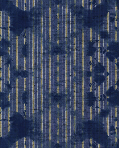 Mind The Gap - WASHED SHIBORI Indigo - WP20396