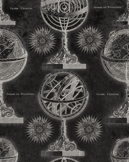 Mind The Gap - ARMILLARY Anthracite Premium Wallpaper - WP20030