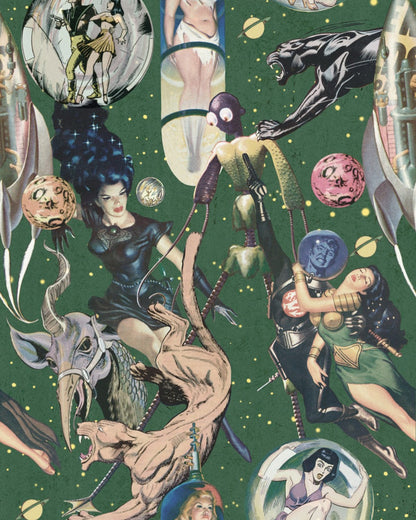 Mind The Gap - SCI-FI COMICS Premium Wallpaper - WP20062