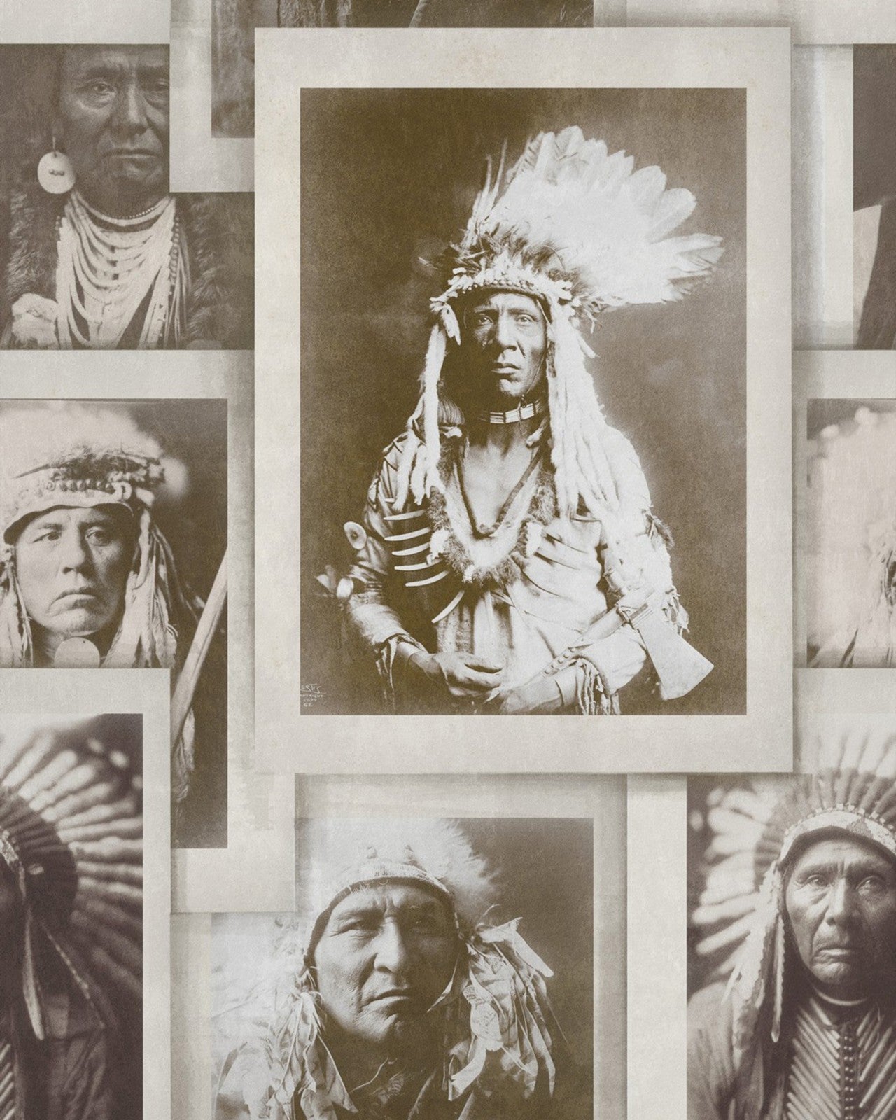 mind the gap - indian chiefs sepia premium wallpaper - wp20071