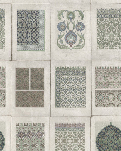 Mind The Gap - ARABESQUE Neutral Premium Wallpaper - WP20075
