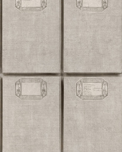 Mind The Gap - FABRIC COVERS Taupe Premium Wallpaper - WP20100