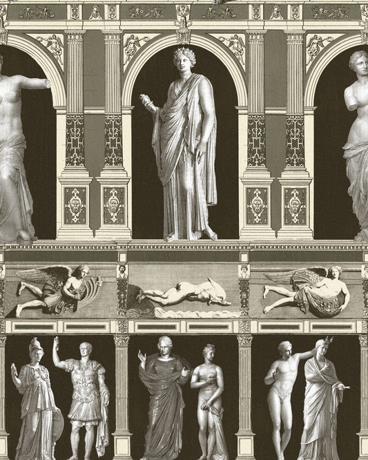 Mind The Gap - STATUES ANTIQUE Taupe Wallpaper - WP20423
