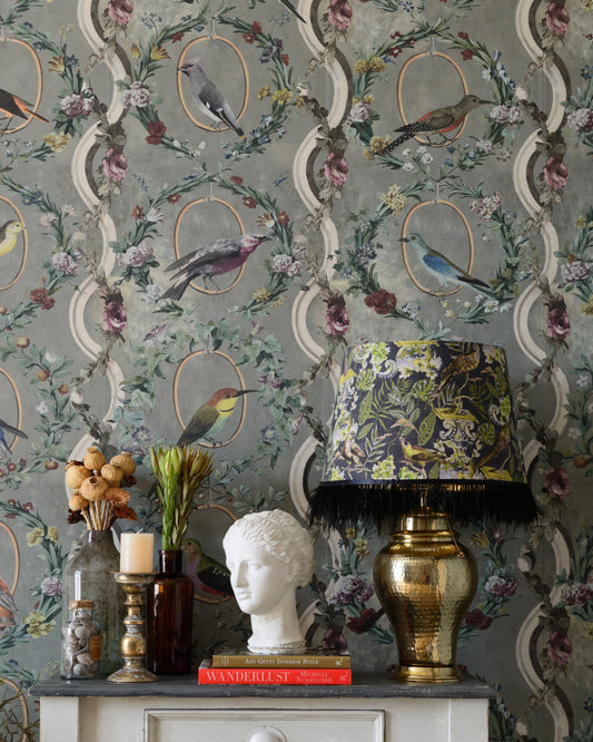 Mind The Gap - COUNTESSE'S AVIARIUM Neutral Wallpaper - WP20427