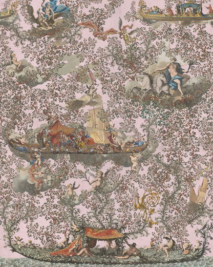 Mind The Gap - JOURNEY TO EDEN Pink Wallpaper - WP20457