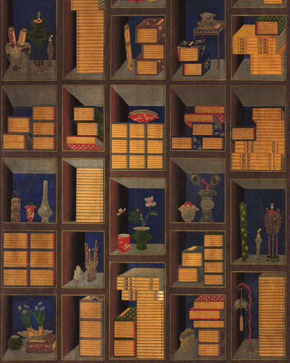 Mind The Gap - KOREAN LIBRARY Chromo Wallpaper - WP20469