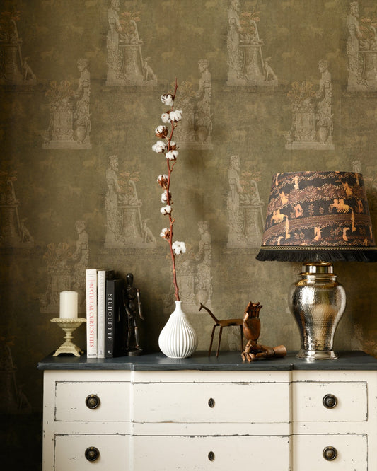 Mind The Gap - SCULPTURAL Moss Wallpaper - WP20475