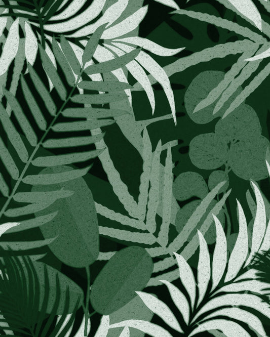 Mind The Gap - JARDIN DEL SOL Green Wallpaper - WP20492