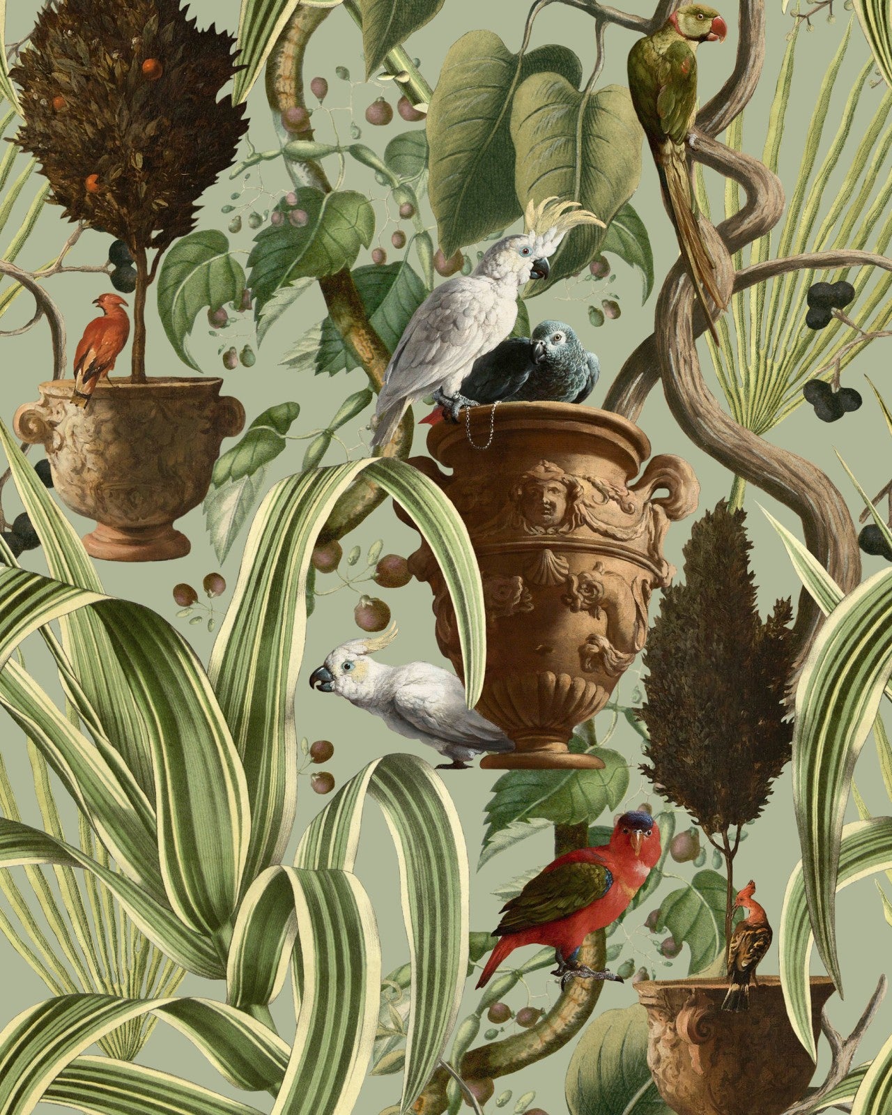 mind the gap - exotic menagerie light wallpaper - wp20516