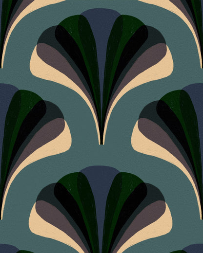 Mind The Gap - MEZZELUNE Kale Wallpaper - WP20849